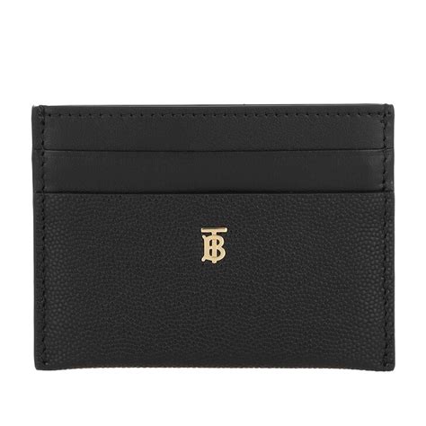 burberry geldbörse schwarz|burberry card case.